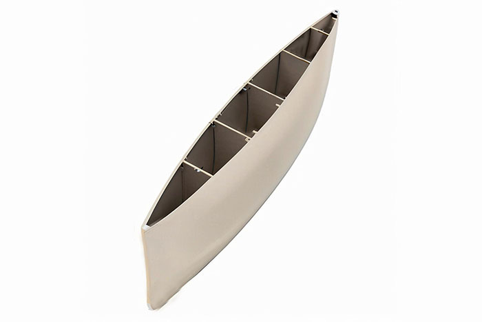 鋁型材定制開模百葉鋁型材-1