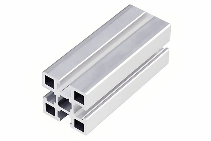 鋁型材定制開模大型圍欄防護(hù)罩流水線鋁材-6